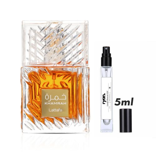 Lattafa Khamrah EDP 5ml Decant (75 Sprays)